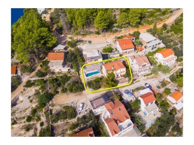 Holiday house Comfortable and spacious house with terrace and sea view Cove Mikulina Luka, Korčula K-20116 - Outdoor photo 8
