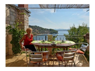 Holiday house Comfortable and spacious house with terrace and sea view Cove Mikulina Luka, Korčula K-20116 - Outdoor photo 39
