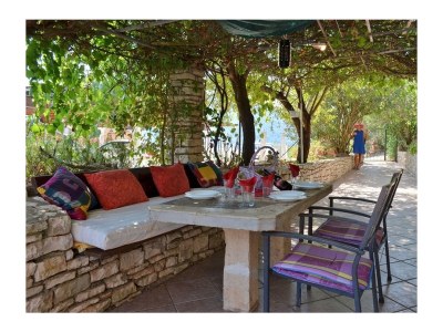 Holiday house Comfortable and spacious house with terrace and sea view Cove Mikulina Luka, Korčula K-20116 - Outdoor photo 44