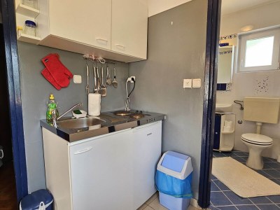 Apartment One bedroom apartment with terrace and sea view Malinska, Krk A-20367-a - Outdoor photo 6