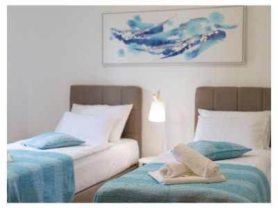 Apartment Two bedroom apartment with terrace and sea view Malinska, Krk A-19280-a - Outdoor photo 10