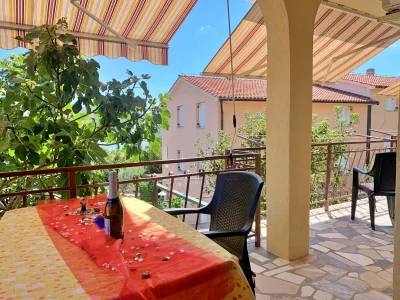 Apartment One bedroom apartment with balcony and sea view Čižići, Krk A-19214-b - Outdoor photo 23