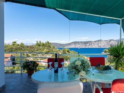 Apartment Three bedroom apartment with terrace and sea view Račišće, Korčula A-20001-a - Outdoor photo 21