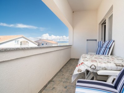 Apartment One bedroom apartment with terrace and sea view Vir A-21081-b - Outdoor photo 25
