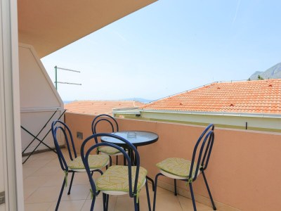 Apartment One bedroom apartment with balcony and sea view Gradac, Makarska A-21172-a - Outdoor photo 22