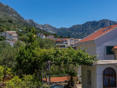 Apartment Two bedroom apartment with terrace and sea view Brist, Makarska A-22463-a - Outdoor photo 24