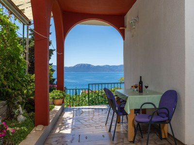Apartment Two bedroom apartment with terrace and sea view Brist, Makarska A-22463-a - Outdoor photo 26