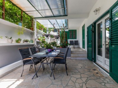 Apartment One bedroom apartment with terrace and sea view Brist, Makarska A-22463-b - Outdoor photo 18