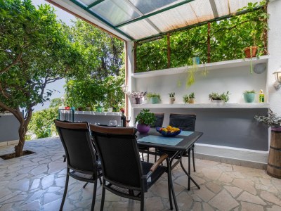 Apartment One bedroom apartment with terrace and sea view Brist, Makarska A-22463-b - Outdoor photo 19