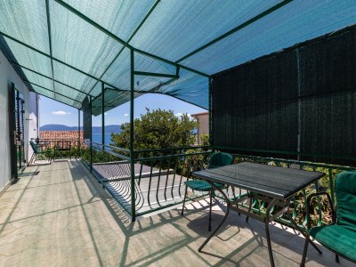 Apartment Studio flat with terrace and sea view Brist, Makarska AS-22463-a - Outdoor photo 16