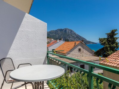 Apartment Studio flat with terrace and sea view Brist, Makarska AS-22463-a - Outdoor photo 22