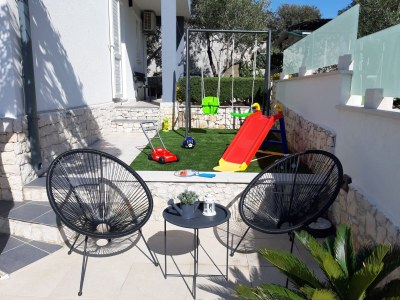 Holiday house Three bedroom house with terrace and sea view Sevid, Trogir K-22724 - Outdoor photo 12