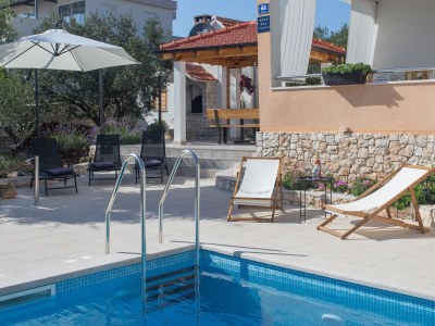 Holiday house Three bedroom house with terrace and sea view Sevid, Trogir K-22724 - Outdoor photo 15