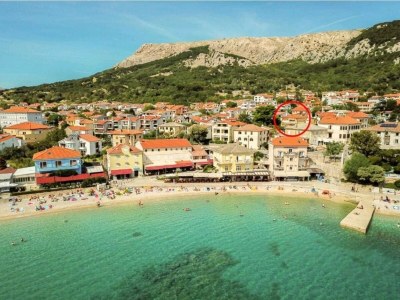 Apartment Two bedroom apartment with terrace and sea view Baška, Krk A-23618-b - Outdoor photo 2