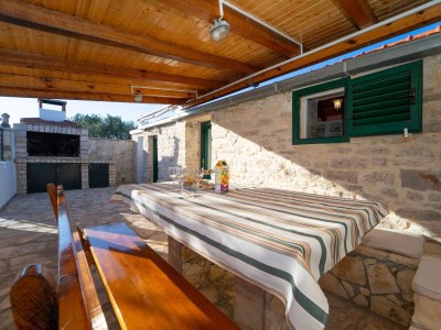 Holiday house Two bedroom house with terrace Cove Pelegrin, Korčula K-23866 - Outdoor photo 17