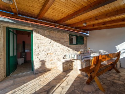 Holiday house Two bedroom house with terrace Cove Pelegrin, Korčula K-23866 - Outdoor photo 18