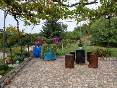 Apartment Two bedroom apartment with terrace and sea view Lopar, Rab A-23736-b - Outdoor photo 12