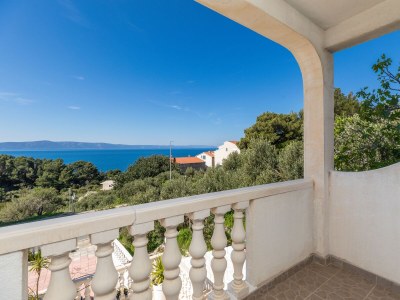 Holiday room with balcony and sea view Podgora, Makarska S-23916-c - Outdoor photo 21
