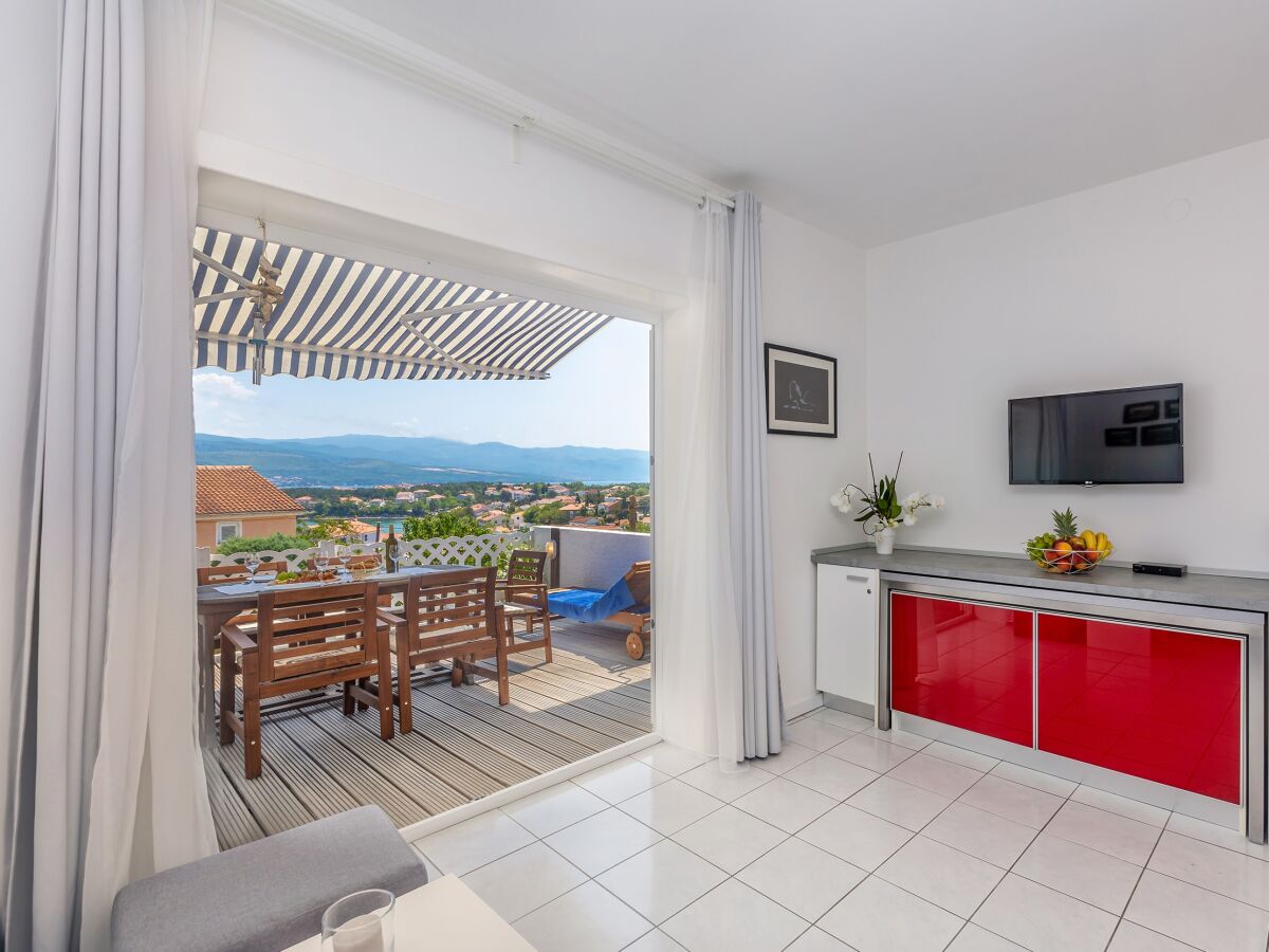 Apartment Two bedroom apartment with terrace and sea view Šilo, Krk A-18691-a - Outdoor photo 3