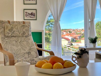 Apartment Two bedroom apartment with terrace and sea view Šilo, Krk A-18678-c - Outdoor photo 15