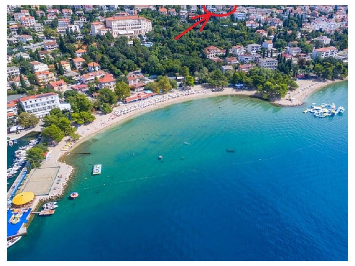 Apartment Three bedroom apartment with terrace and sea view Crikvenica A-23997-a - Outdoor photo 2