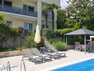 Apartment Two bedroom apartment with terrace and sea view Opatija A-7916-a - Outdoor photo 6
