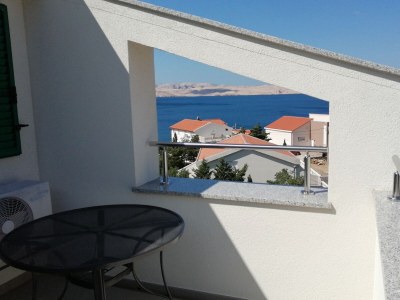 Apartment Two bedroom apartment with balcony and sea view Ribarica, Karlobag A-24233-e - Outdoor photo 23