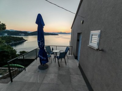 Apartment Two bedroom apartment with terrace and sea view Sobra, Mljet A-24530-a - Outdoor photo 22
