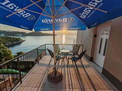 Apartment Two bedroom apartment with terrace and sea view Sobra, Mljet A-24530-a - Outdoor photo 23