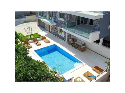 Apartment Three bedroom apartment with terrace and sea view Arbanija, Čiovo A-24254-a - Outdoor photo 7