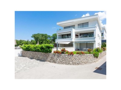 Apartment Two bedroom apartment with terrace and sea view Malinska, Krk A-24664-a in Malinska - Apartment