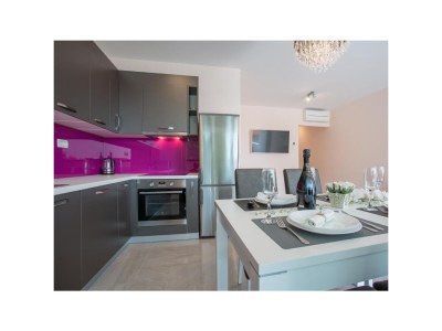 Apartment Two bedroom apartment with terrace and sea view Malinska, Krk A-24664-a - Outdoor photo 6