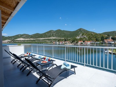 Holiday house Four-bedroom house with terrace and sea view Rogotin, Neretva Delta - Ušće Neretve K-24802 - Outdoor photo 47
