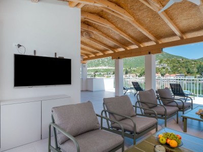 Holiday house Four-bedroom house with terrace and sea view Rogotin, Neretva Delta - Ušće Neretve K-24802 - Outdoor photo 49