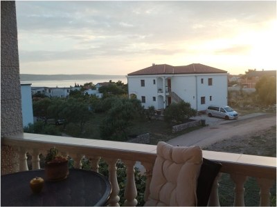 Apartment One bedroom apartment with terrace and sea view Seline, Paklenica A-24806-b - Outdoor photo 21