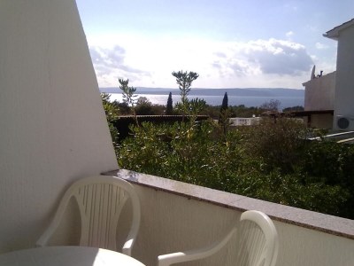 Apartment One bedroom apartment with terrace and sea view Punat, Krk A-24812-a - Outdoor photo 14