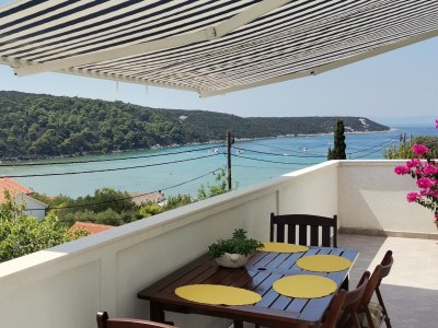 Apartment Two bedroom apartment with terrace and sea view Kampor, Rab A-24838-a - Outdoor photo 19