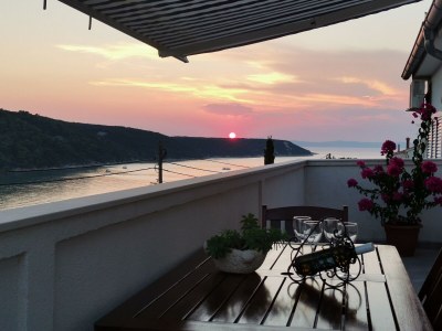 Apartment Two bedroom apartment with terrace and sea view Kampor, Rab A-24838-a - Outdoor photo 21