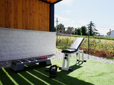 Holiday house Four-bedroom house with terrace and sea view Kaštelir, Central Istria - Središnja Istra K-24867 - Outdoor photo 9