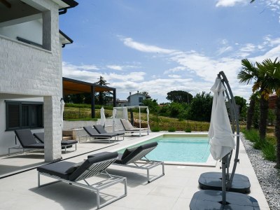 Holiday house Four-bedroom house with terrace and sea view Kaštelir, Central Istria - Središnja Istra K-24867 - Outdoor photo 16