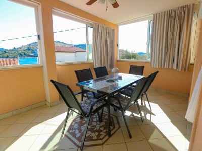 Apartment Two bedroom apartment with terrace and sea view Rogoznica A-24889-a in Rogoznica - Apartment