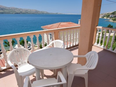 Apartment One bedroom apartment near beach Metajna, Pag A-6522-g in Zubovici - Apartment