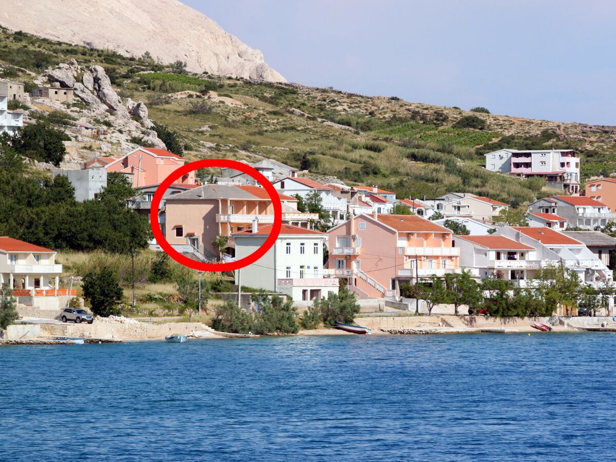 Apartment One bedroom apartment near beach Metajna, Pag A-6522-h - Outdoor photo 2