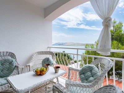 Apartment Two bedroom apartment with terrace and sea view Vidalići, Pag A-9393-a - Outdoor photo 19