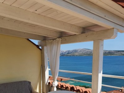 Apartment Two bedroom apartment with terrace and sea view Vidalići, Pag A-9393-b - Outdoor photo 14