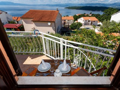 Apartment Studio flat with balcony and sea view Njivice, Krk AS-20505-a - Outdoor photo 15