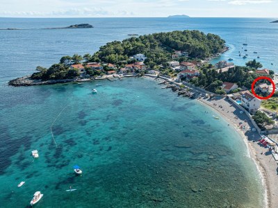 Apartment Two bedroom apartment near beach Prižba, Korčula A-4479-a - Outdoor photo 2