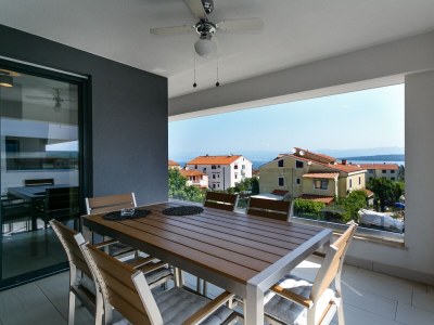 Apartment Two bedroom apartment with terrace Vantačići, Krk A-20707-a - Outdoor photo 18