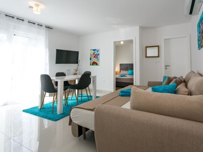 Apartment One bedroom apartment with terrace Vantačići, Krk A-20707-b - Outdoor photo 5