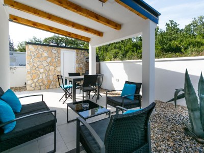 Apartment One bedroom apartment with terrace Vantačići, Krk A-20707-b - Outdoor photo 14